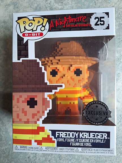 A Nightmare On Elm Street Freddy Krueger Funko Pop (8-bit) (exclusive)