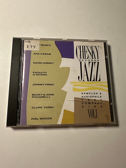 Chesky Records Jazz Sampler & Audiophile Compact Disc Vol. 1 CD