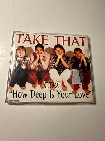 Take That CD2 How Deep Is Your Love single