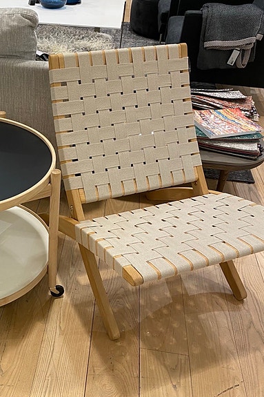 Carl Hansen & Søn MG501 Cuba-stol – Eg / Naturflet – Som ny