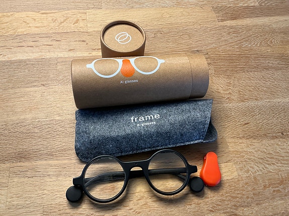 AI brille fra Frame