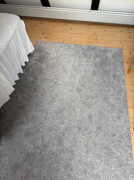 IKEA STOENSE tæppe 133x195 grå
