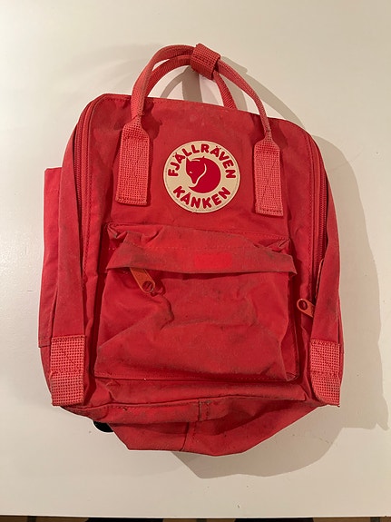 Fjällräven rygsæk rød / lyserød unisex