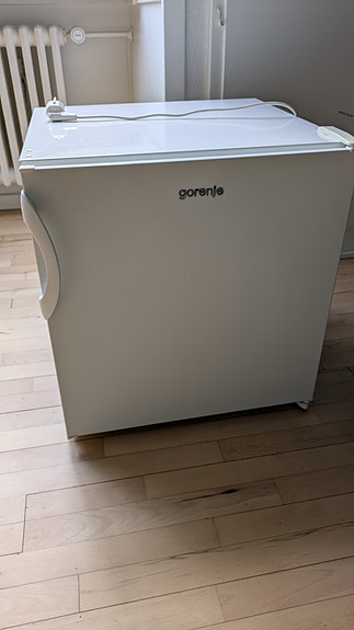 Gorenje lille hvidt køleskab bordmodel