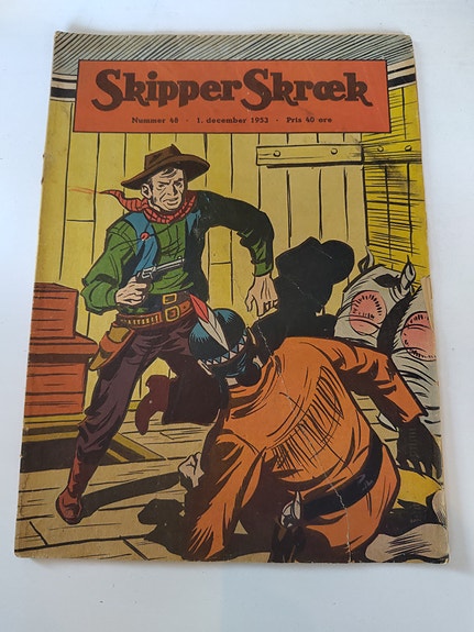 Skipper Skræk tegneseriehæfte nr. 48 – 1. december 1953