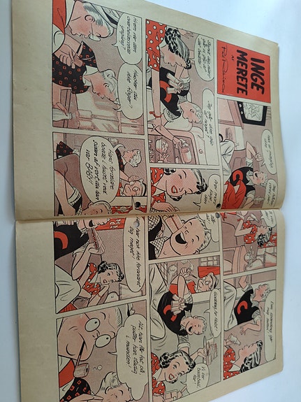 Skipper Skræk tegneseriehæfte nummer 18, 30. april 1957