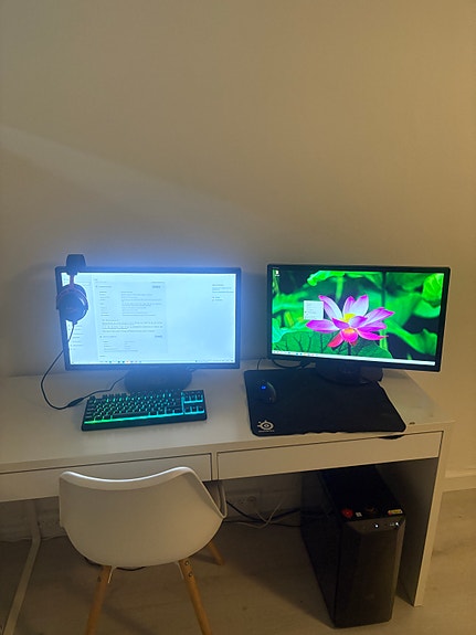 Komplet computer setup