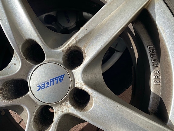 4 Alutec 16” Alufælge med vinterdæk Audi/Skoda/Seat