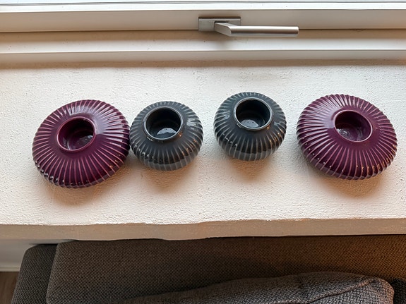 Kähler Hammershøi fyrfadsstager
