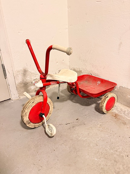 Winther børnecykel med lad
