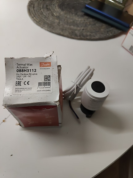 danfoss aktuator 088h3112