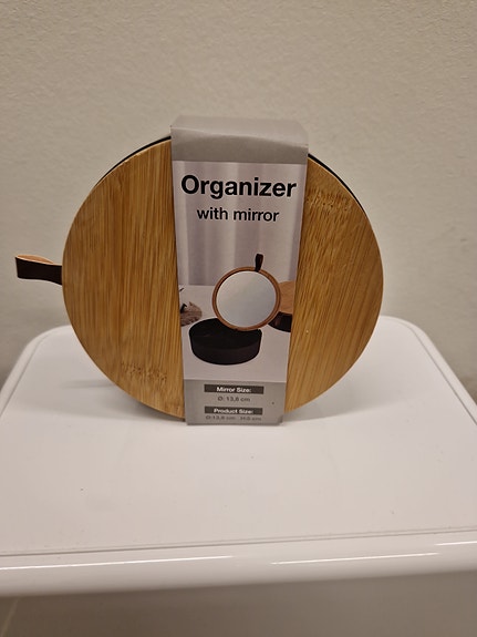 Organizer med spejl