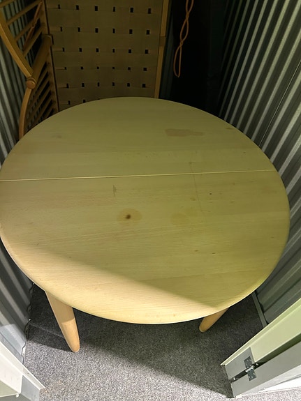 Wegner Spisebord CH337 SPISEBORD, HVIDOLIERET EG