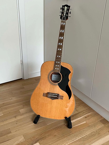 Eko akustisk guitar dreadnought natur