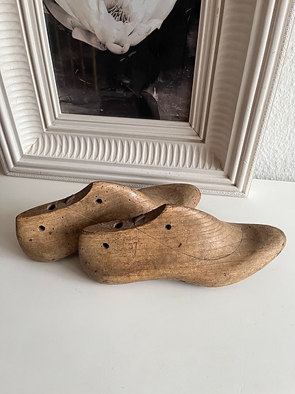 Vintage pynt i træ