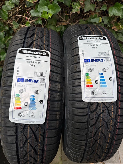 4 Tires 185/65R15 Barum All Season