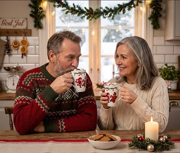 Susanna Hartman’s berømte julekopper.