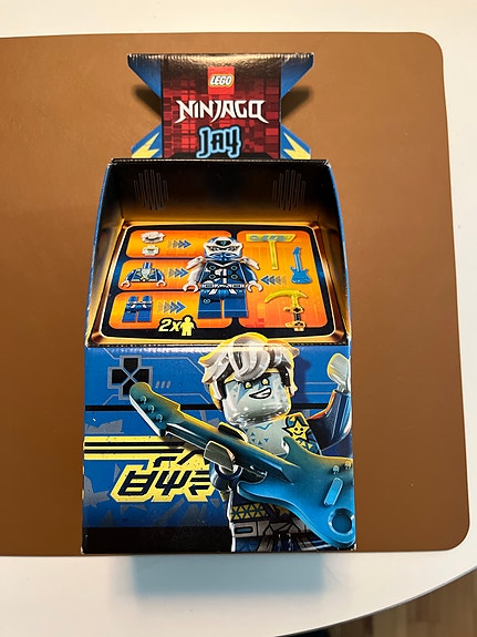 LEGO Ninjago Jay figur med udstyr