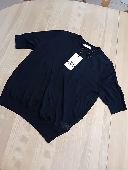 sort Zara bluse