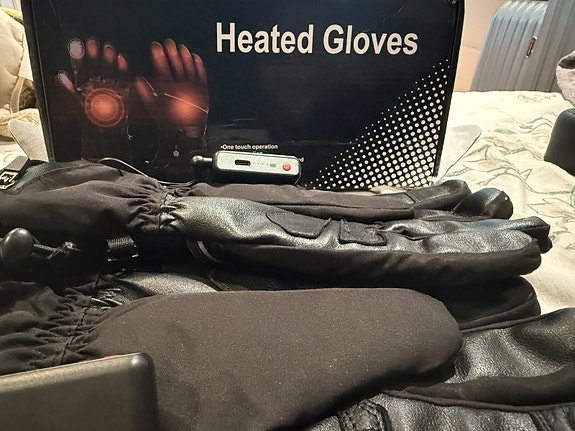 Heated Gloves varme handsker sorte
