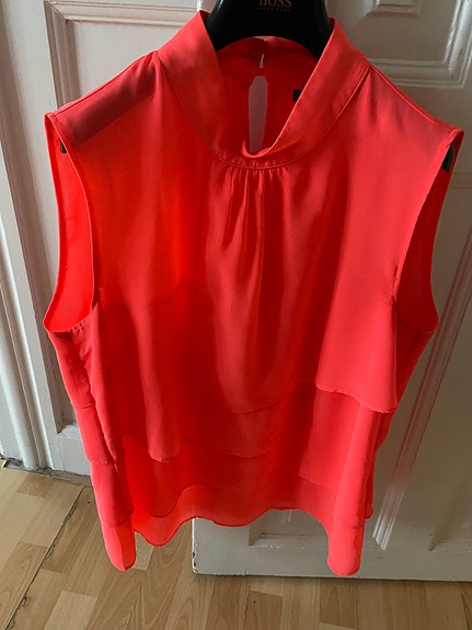 Pink festbluse