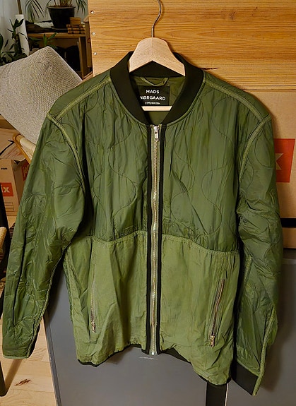 Mads Nørgaard quilted bomber jacket