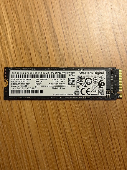 Western Digital M.2 SSD