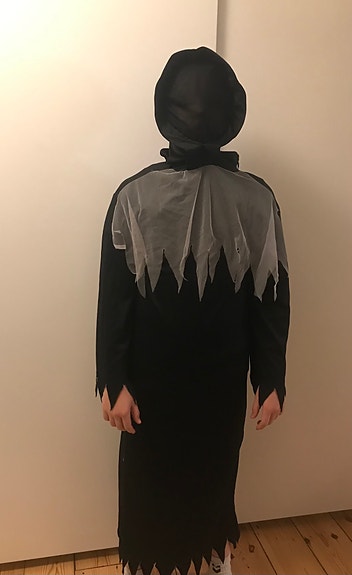 Kostume Dæmonvogter/ døden/ manden med leen.