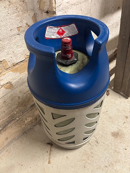 Gasflaskeholder