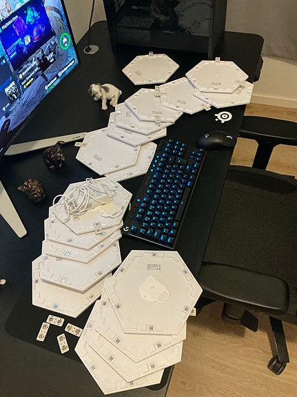 Nanoleaf Shapes Hexagons lyspaneler, hvid