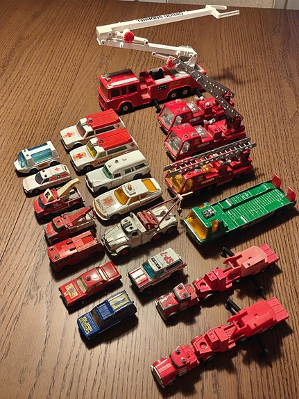 Matchbox beredskabskøretøjer