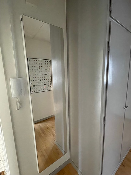 Vipp spejl den helt store model 189,5 cm large