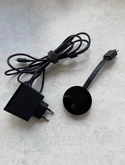 Google Chromecast Ultra 4K Ultra HD med HDR – inkl. original strømforsyning