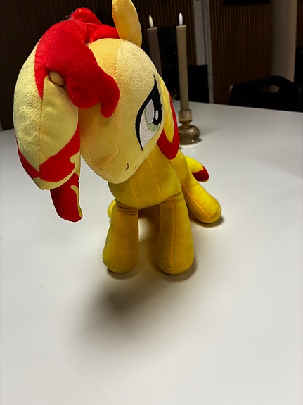 My Little Pony sunset shimmer bamse fra olyfactory