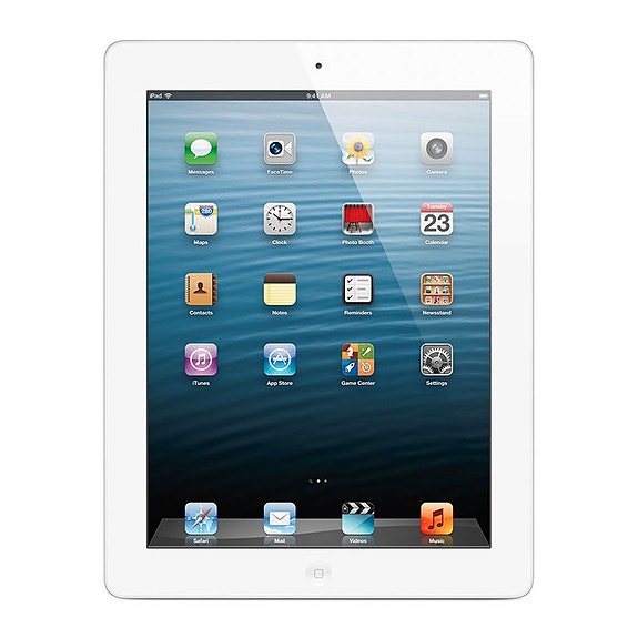 Apple iPad 4 64GB WiFi (Hvid) - Grade B