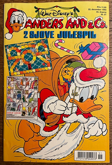 Anders And 1993 nr. 51 inkl. indlæg
