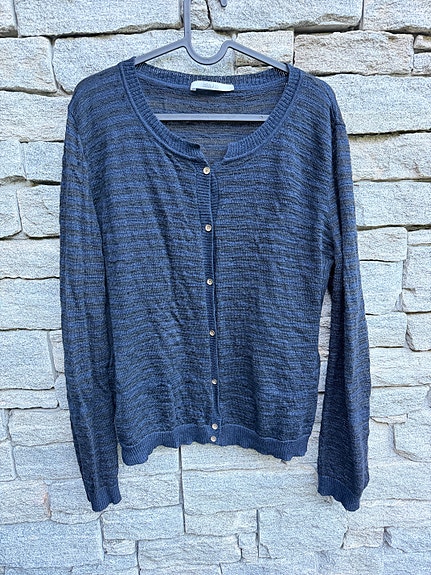 Aiayu cardigan i cashmere/silke – Str. l