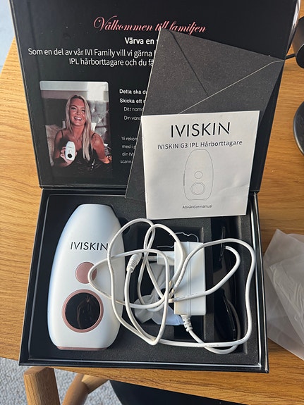 IVISKIN IPL hårfjerningsapparat