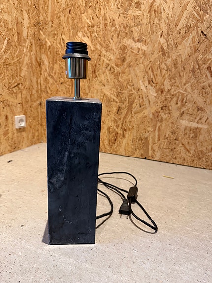 Marmor bordlampe