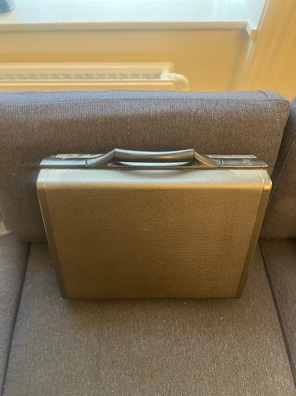 Vintage hardshell Samsonite Kontorkuffert