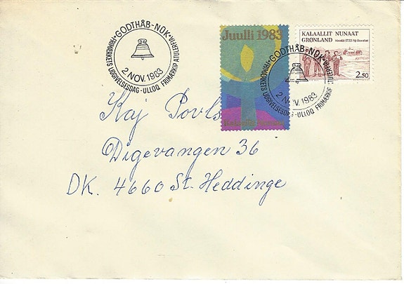 AFA 146, Grønlandsk førstedagskuvert, #GO FDC 014-1