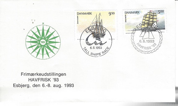 AFA 1047-1048, Dansk førstedagskuvert, #DK FDC 122-2