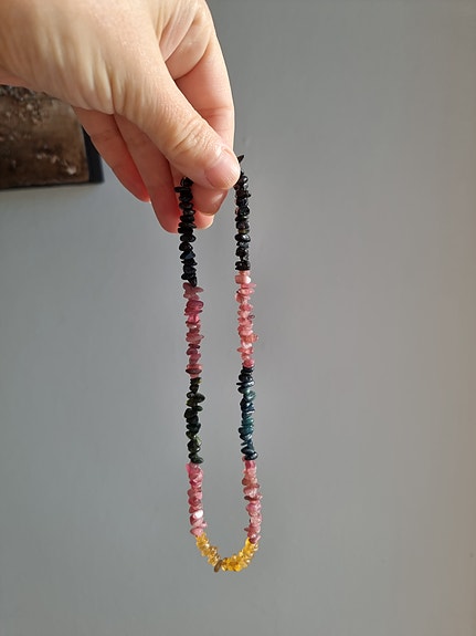 Tourmaline halskæde