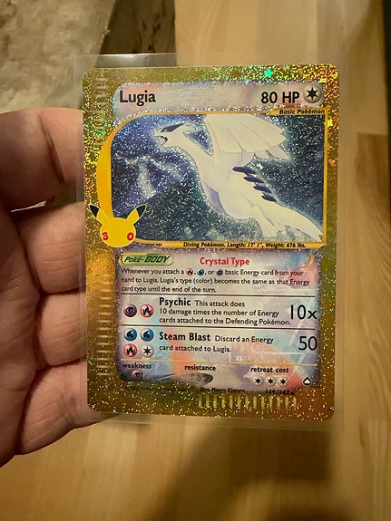 Forskellige Pokemonkort
