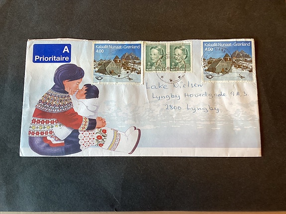 Grønland luftpostbrev år 1995