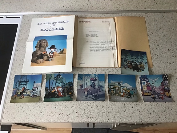 Pressemeddelelse 6 fotos. Colargol auteur du monde