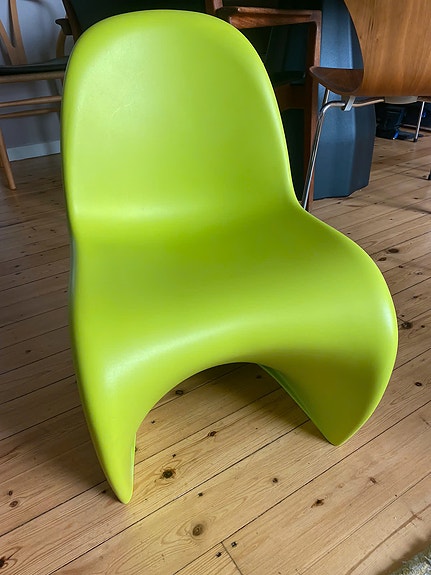 Grøn stol børne - Vitra Verner Panton