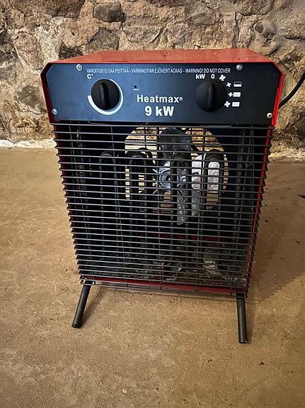 Heatmax varmeblæser 9 kW