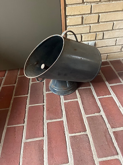 Koksspand til brændeovn