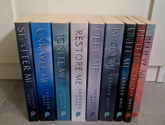 Shatter me bogserie